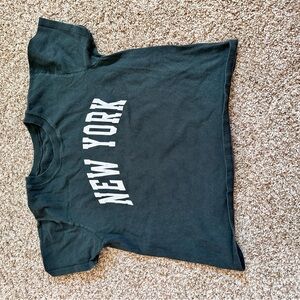 Kids Black 'New York' T-Shirt